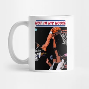 Kawhi Middle Finger Block Mug